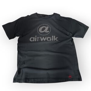 90s Airwalk Skateboarding Logo Tee - L